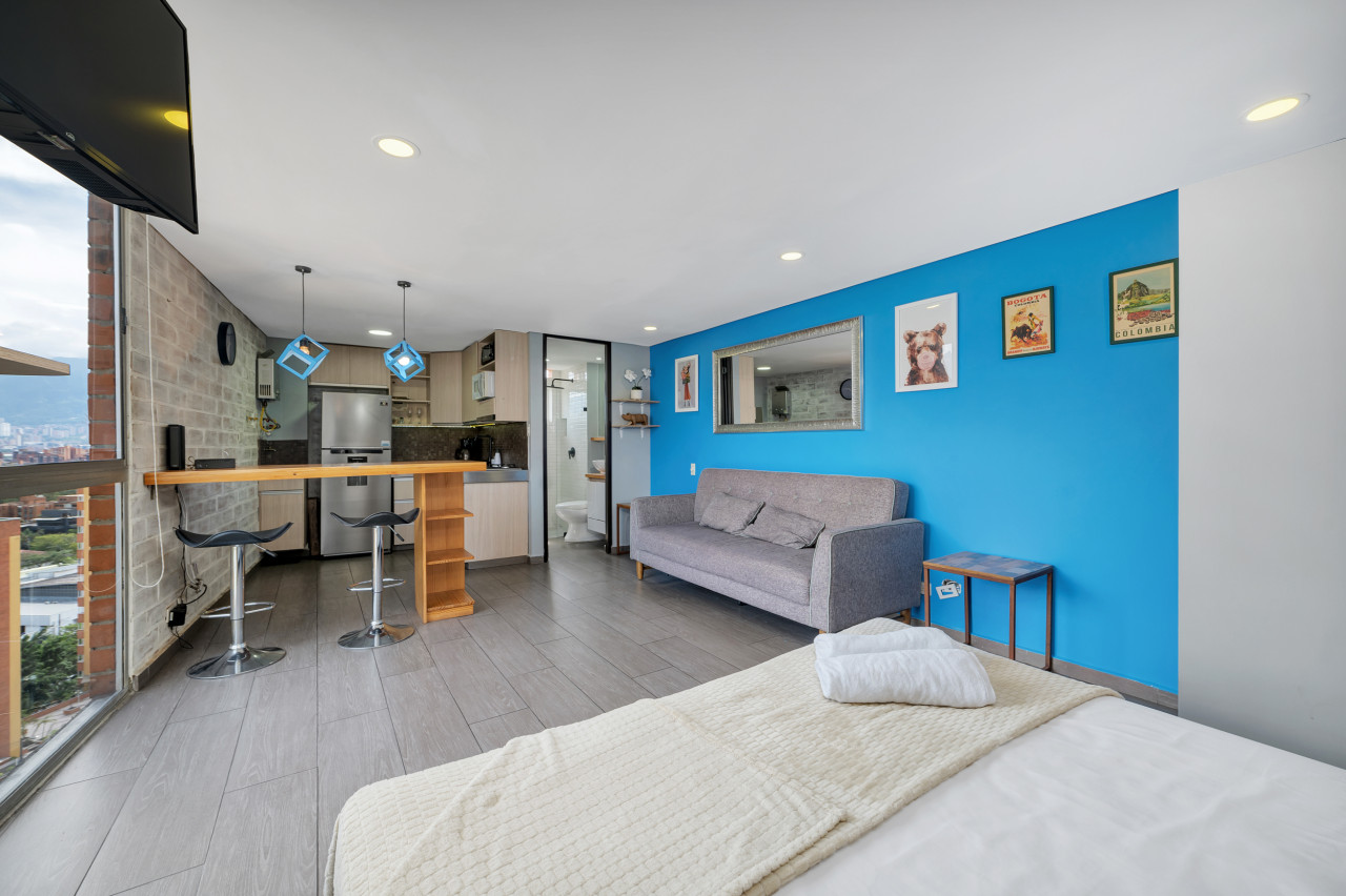 Studio Unit with Daily Rental Licence in Poblado — imagen 1