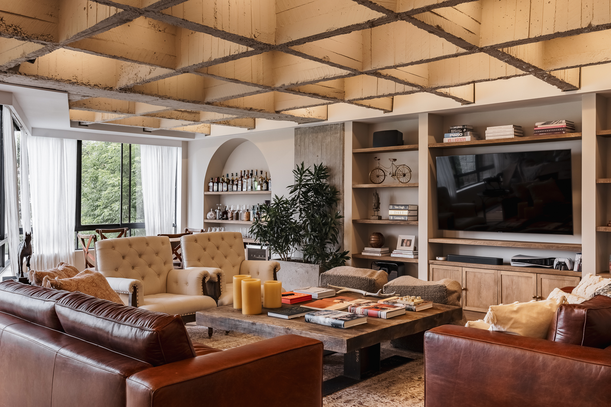 Furnished Classy Industrial 2 Bedroom Condo Steps Away To Provenza [El Poblado] — imagen 1