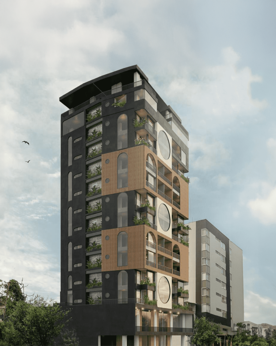 Blend apartasuites development in Pereira