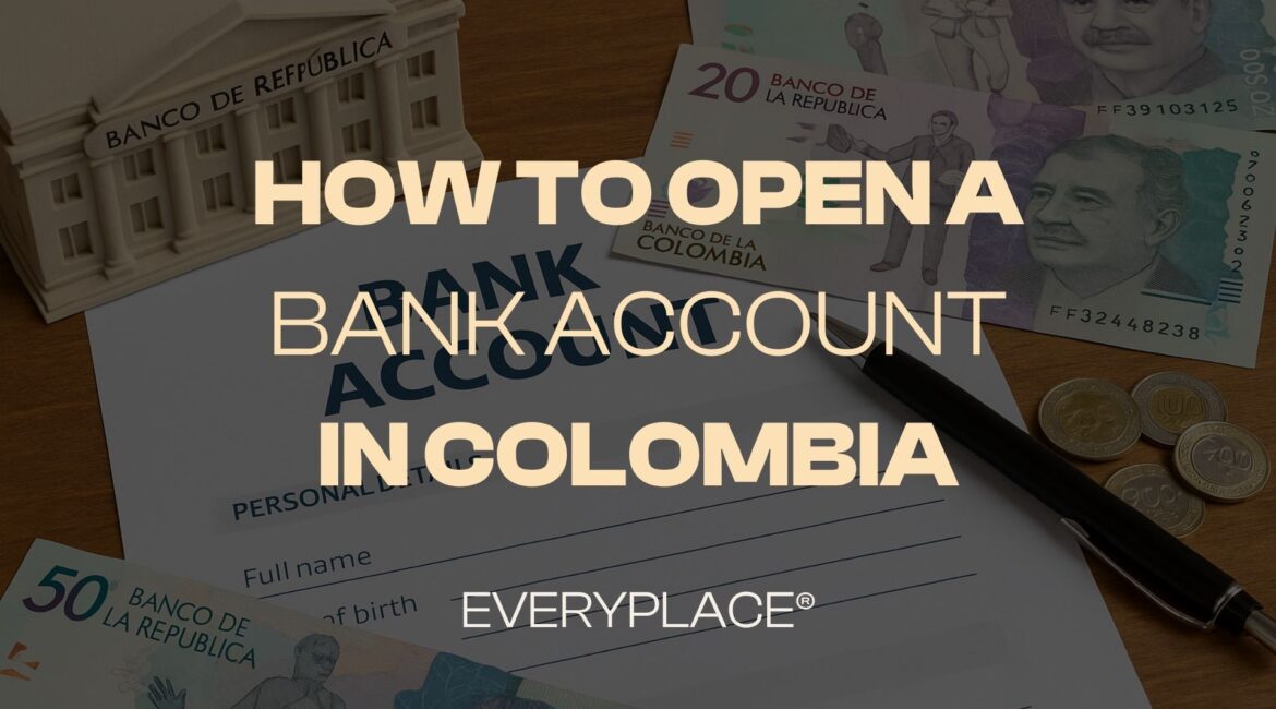 how to open a bank account in colombia