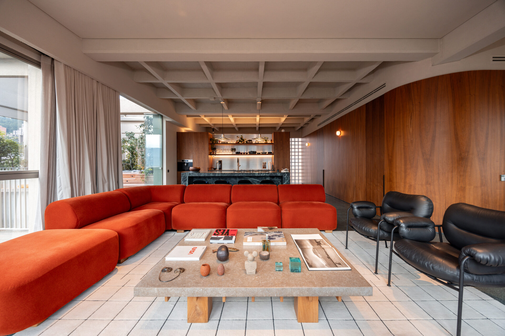 Picture of This industrial-inspired penthouse loft boasts chic interiors and ...